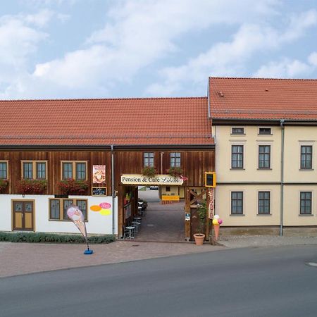 Pension-Cafe-Libelle Elxleben bei Arnstadt Bagian luar foto