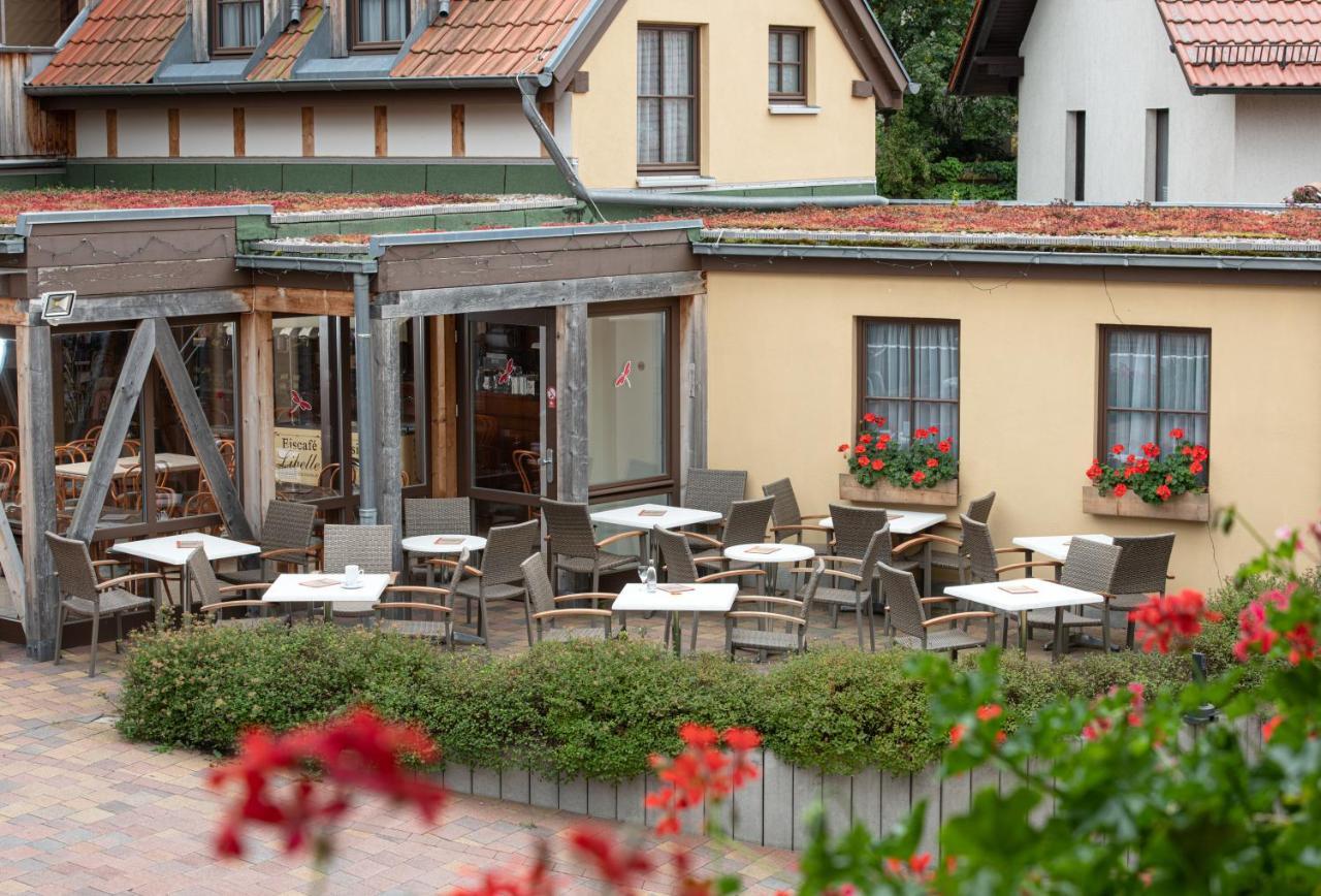 Pension-Cafe-Libelle Elxleben bei Arnstadt Bagian luar foto